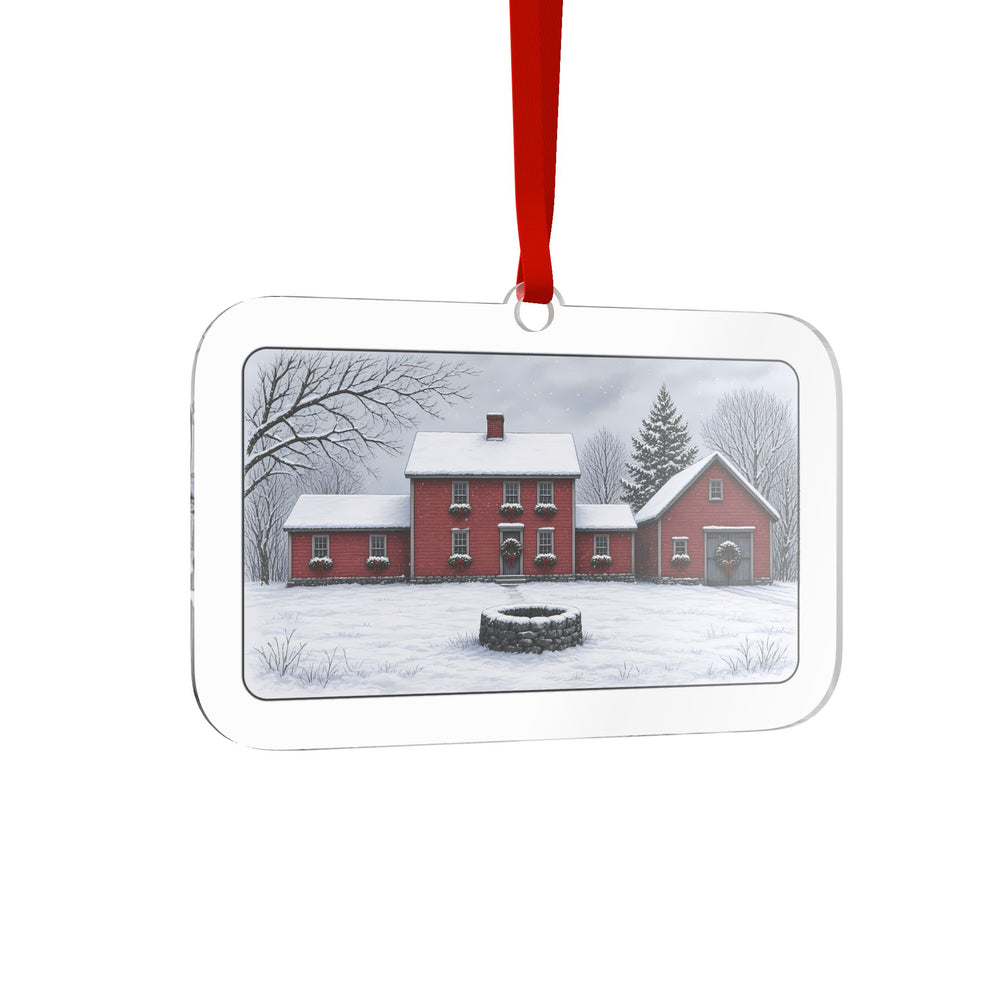 Willard House / Clock Shop — Grafton, MA Christmas Ornament