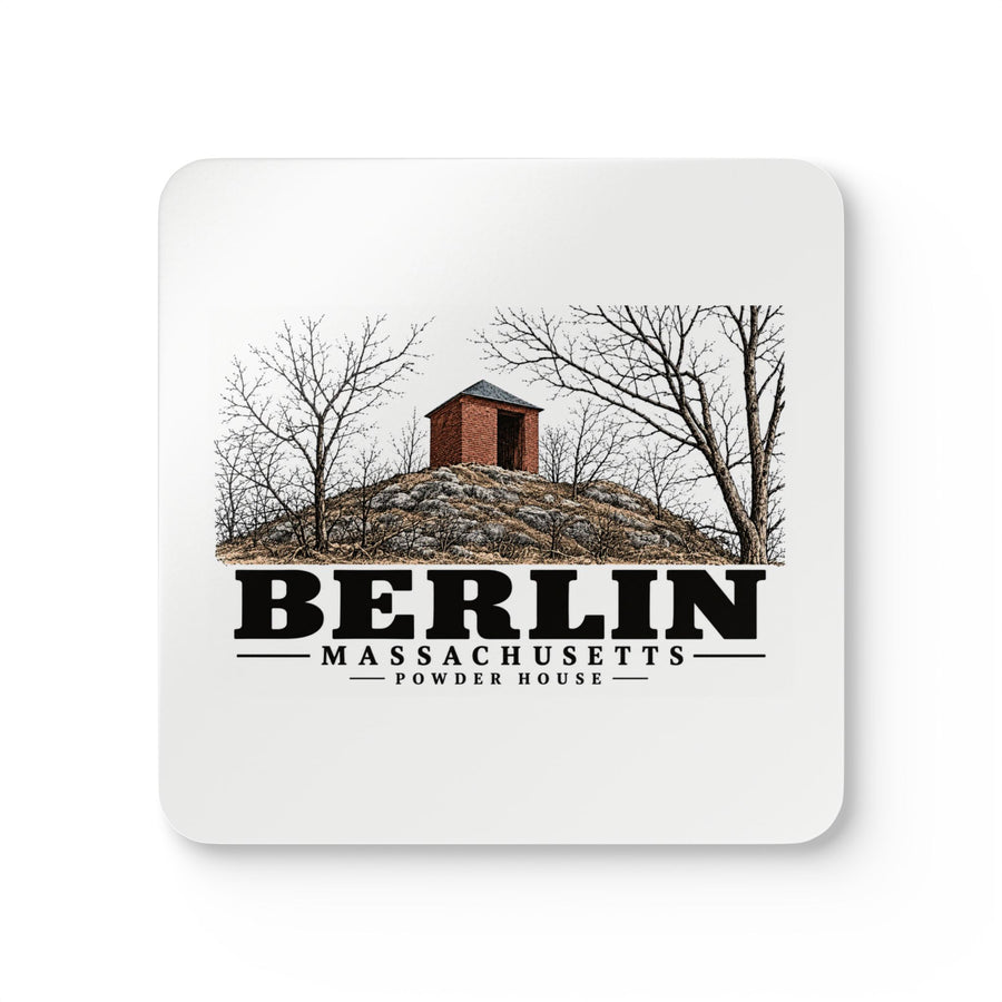 BERLIN Powder House Cork Back Coaster - Assabet Valley Goods