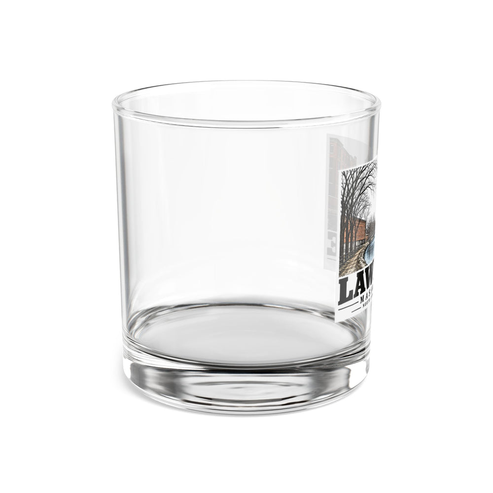 Lawrence North Canal and Pacific Mills 10 oz Rocks Glass - Merrimack Valley Goods
