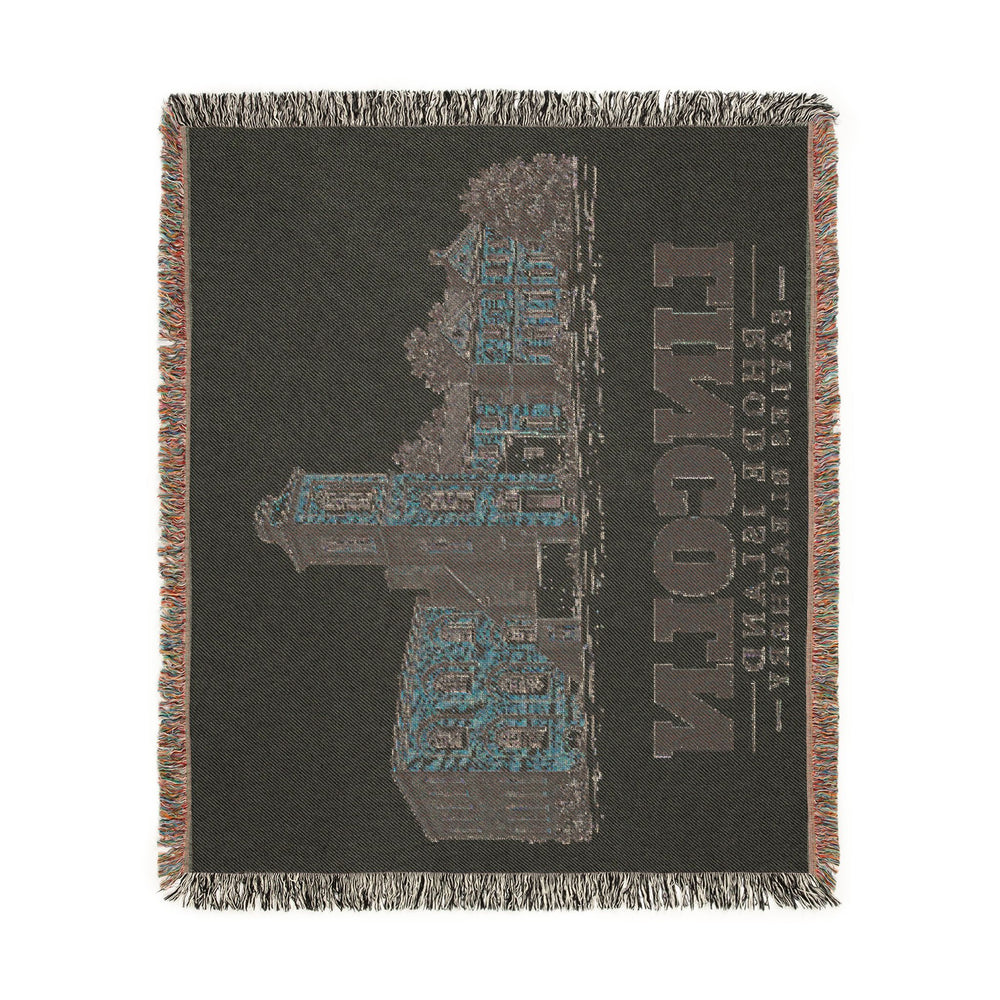 Sayles Bleachery — Lincoln, Rhode Island woven blanket, product view 4