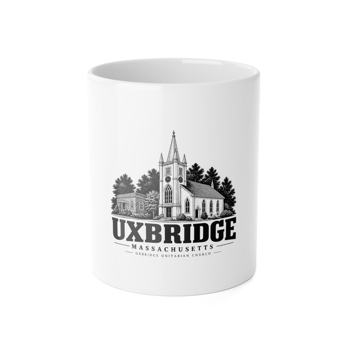 Uxbridge Unitarian Church 11 oz Ceramic Mug product mockup