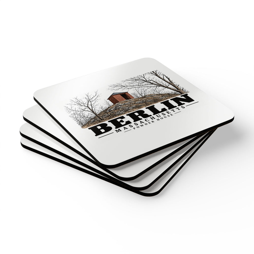 BERLIN Powder House Cork Back Coaster - Assabet Valley Goods