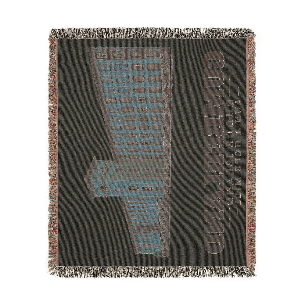 Ann & Hope Mill — Cumberland, Rhode Island woven blanket, product view 4