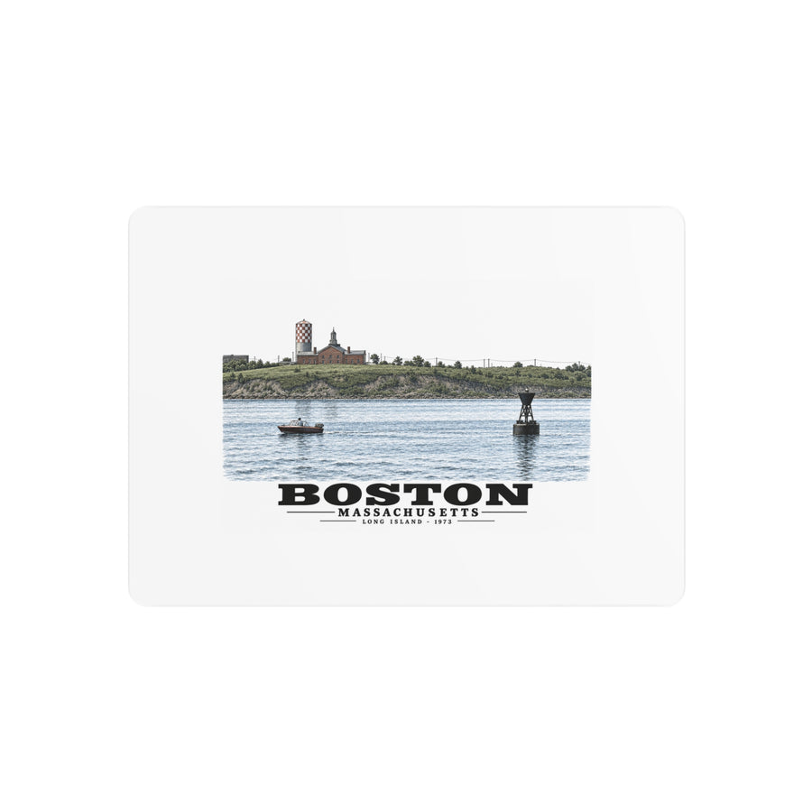 Long Island 7 × 5 in Horizontal Metal Wall Art - Boston Harbor