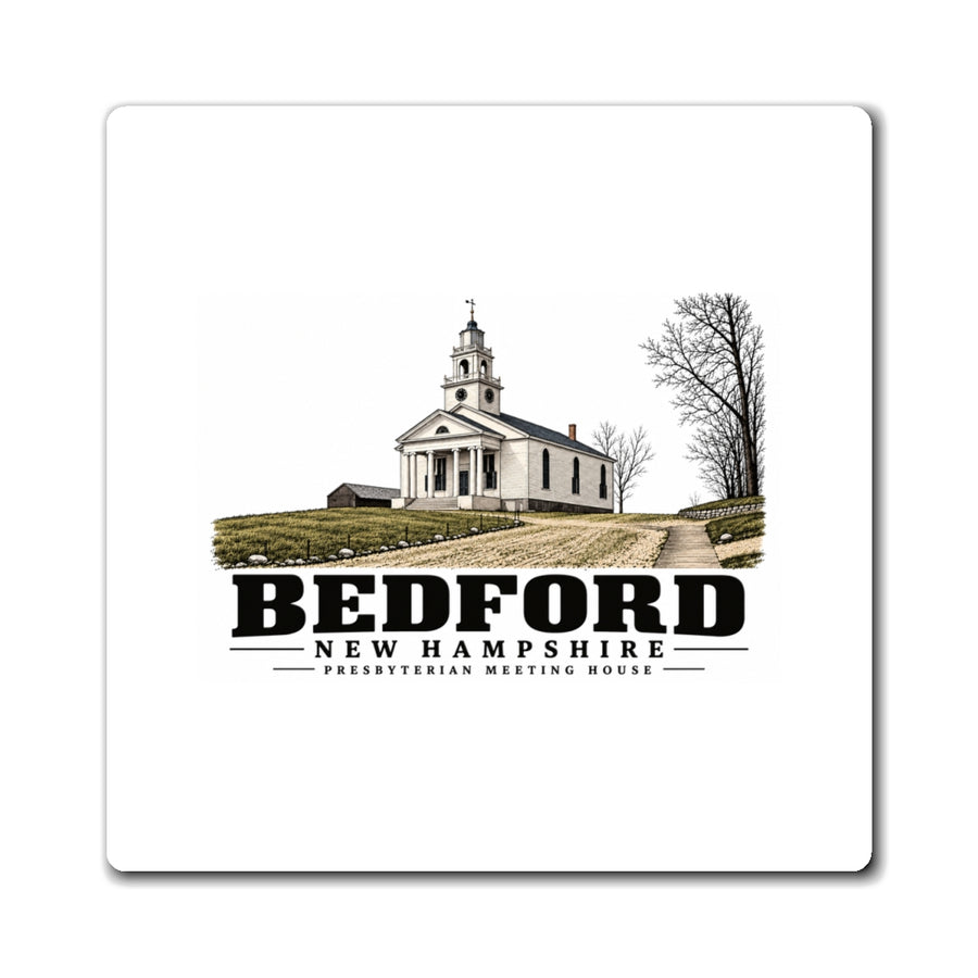 Bedford Presbyterian Meeting-House 4 in Magnet - Merrimack Valley Goods