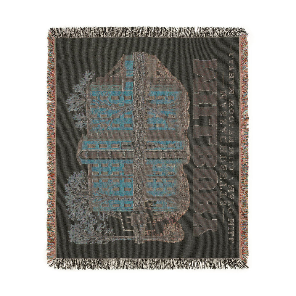 Lapham Woolen Mill / Mayo Mill — Millbury, Massachusetts woven blanket, product view 4