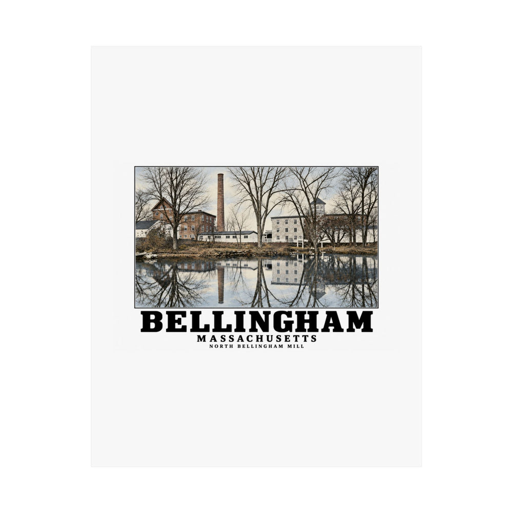 The North Bellingham Mill, plate following printed page 144 Matte Heritage Poster — 11 × 14 and 18 × 24 in - Charles River