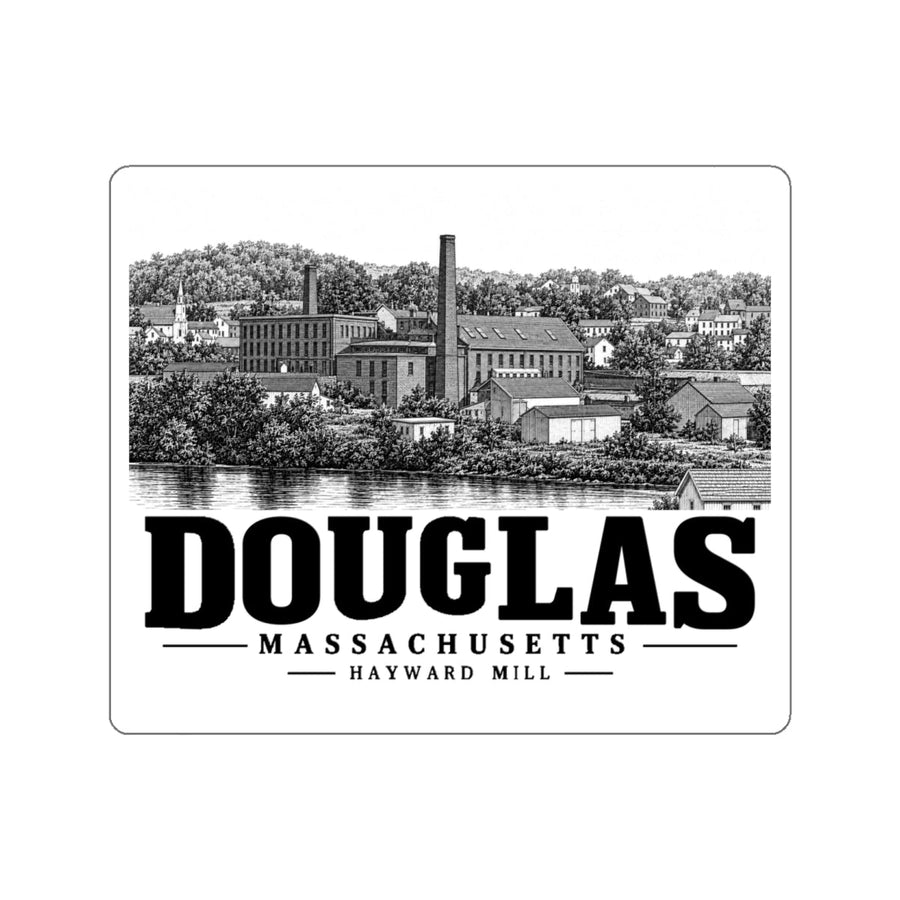 Douglas Hayward Mill 4 in Die-Cut Sticker - Default - front product view