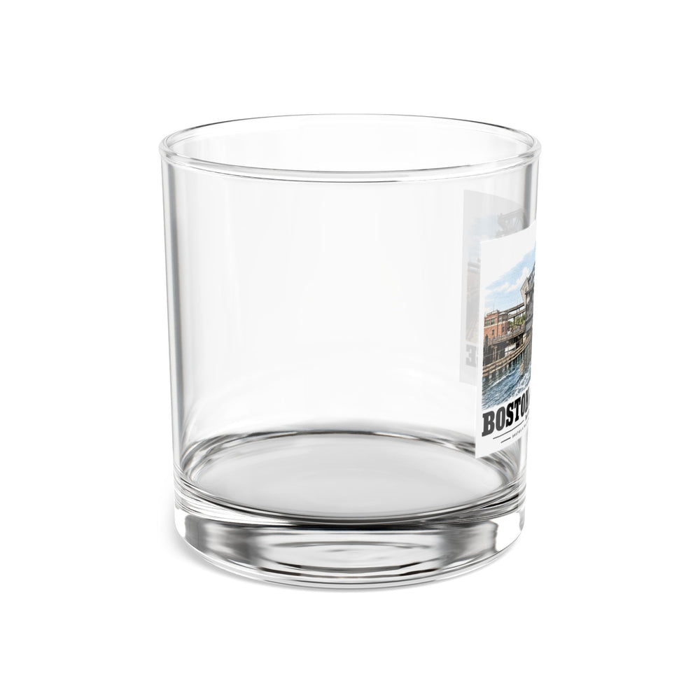 2. GENERAL VIEW SHOWING BRIDGE IN OPEN POSITION - Boston & Maine Railroad, Charles River Bridges, Charles River, North Station vicinity, Boston, Suffolk County, MA 10 oz Rocks Glass - Charles River