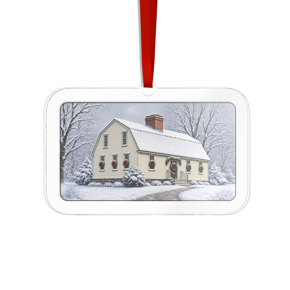 Sylvanus Brown House — Pawtucket, RI Christmas Ornament