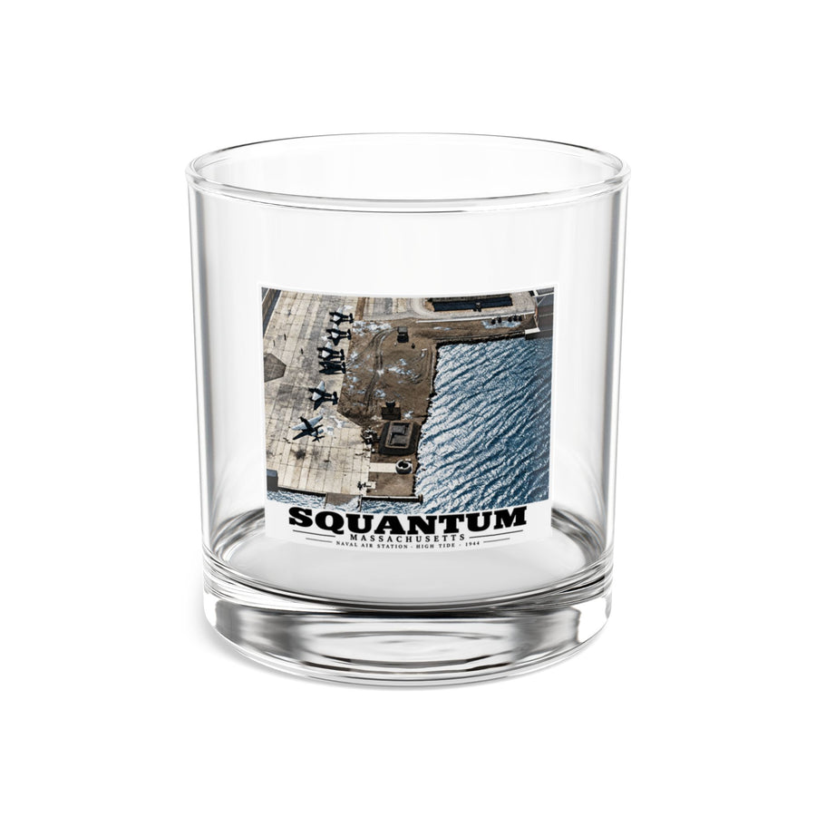 NAS Squantum at high tide 10 oz Rocks Glass - Boston Harbor