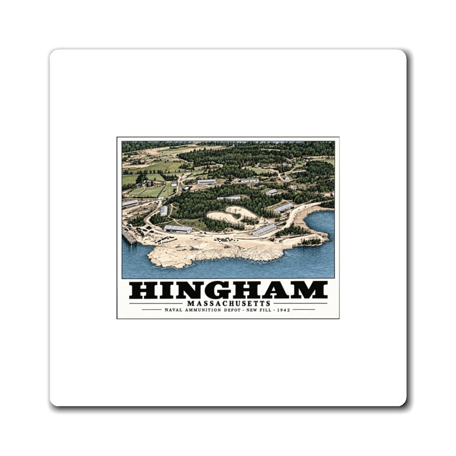 Construction progress New fill USNAD, Hingham, MA 4 in Magnet - Boston Harbor