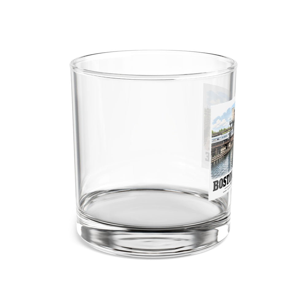 1. GENERAL VIEW SHOWING BRIDGE IN 'CLOSED' POSITION - Boston & Maine Railroad, Charles River Bridges, Charles River, North Station vicinity, Boston, Suffolk County, MA 10 oz Rocks Glass - Charles...
