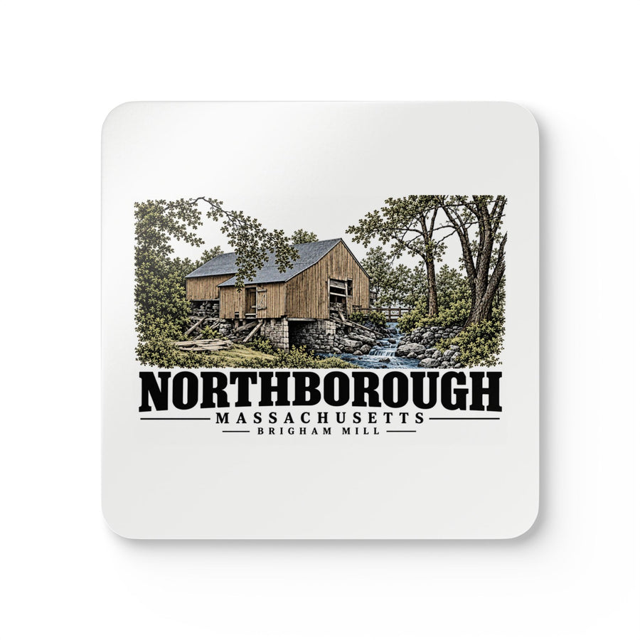 NORTHBOROUGH Brigham Mill Cork Back Coaster Set - Assabet Valley Goods