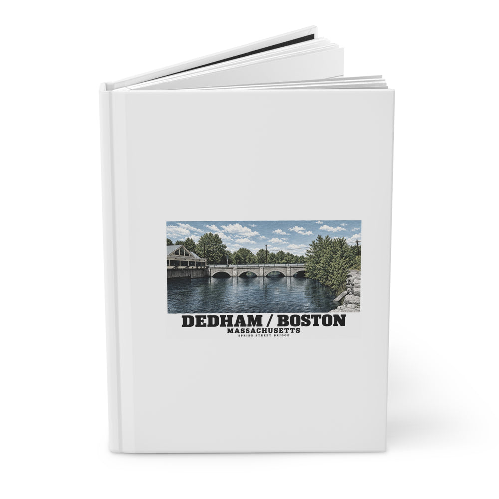 Spring Street Bridge western arches (HAER MA-95-2, 1990) Matte Hardcover Journal - Charles River