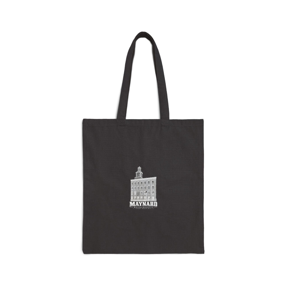 Assabet Woolen Mill Natural + Black Heavy Canvas Tote - Assabet Valley Goods