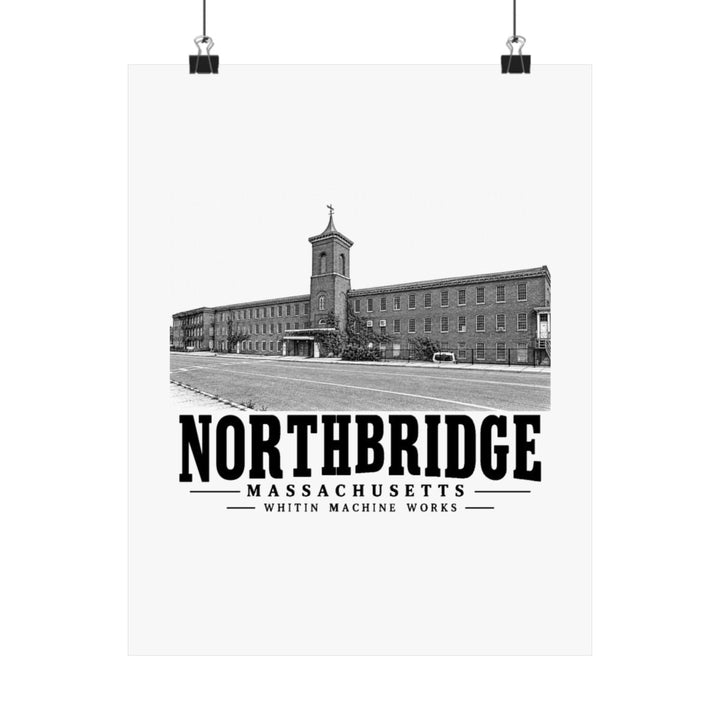 Northbridge Whitin Machine Works 11 x 14 in Matte Poster - Default - front product view