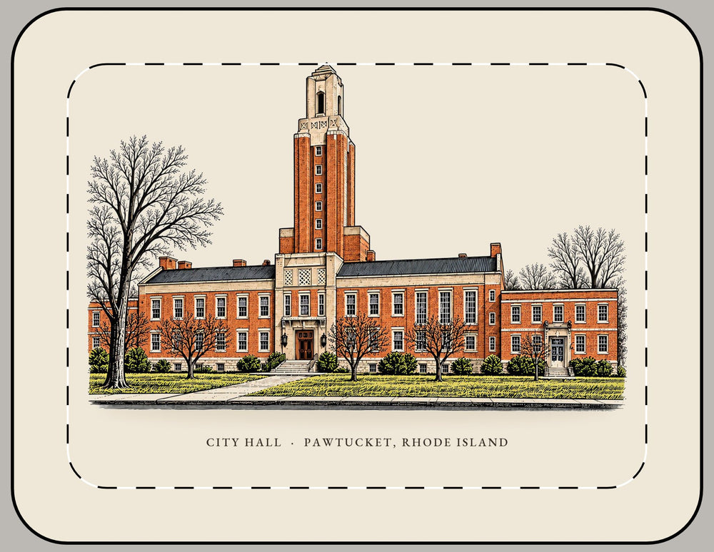 Pawtucket City Hall Laptop Sleeve