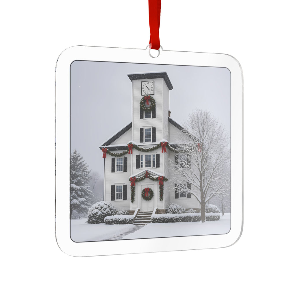 Old Town Hall — Bellingham, MA Christmas Ornament