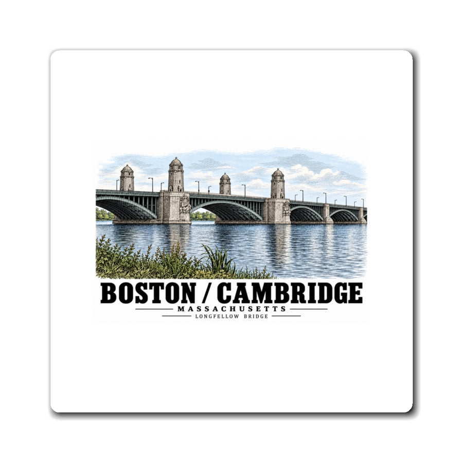 2. View of the central span of the bridge showing the four towers marking the harbor entrance - Longfellow Bridge, Spanning Charles River at Main Street, Boston, Suffolk County, MA 4 in Magnet -...