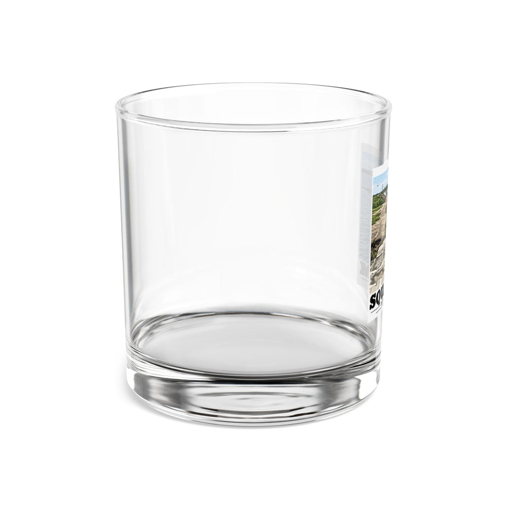 Water and pier 10 oz Rocks Glass - Boston Harbor