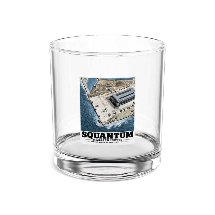 NAS Squantum at high tide 10 oz Rocks Glass - Boston Harbor