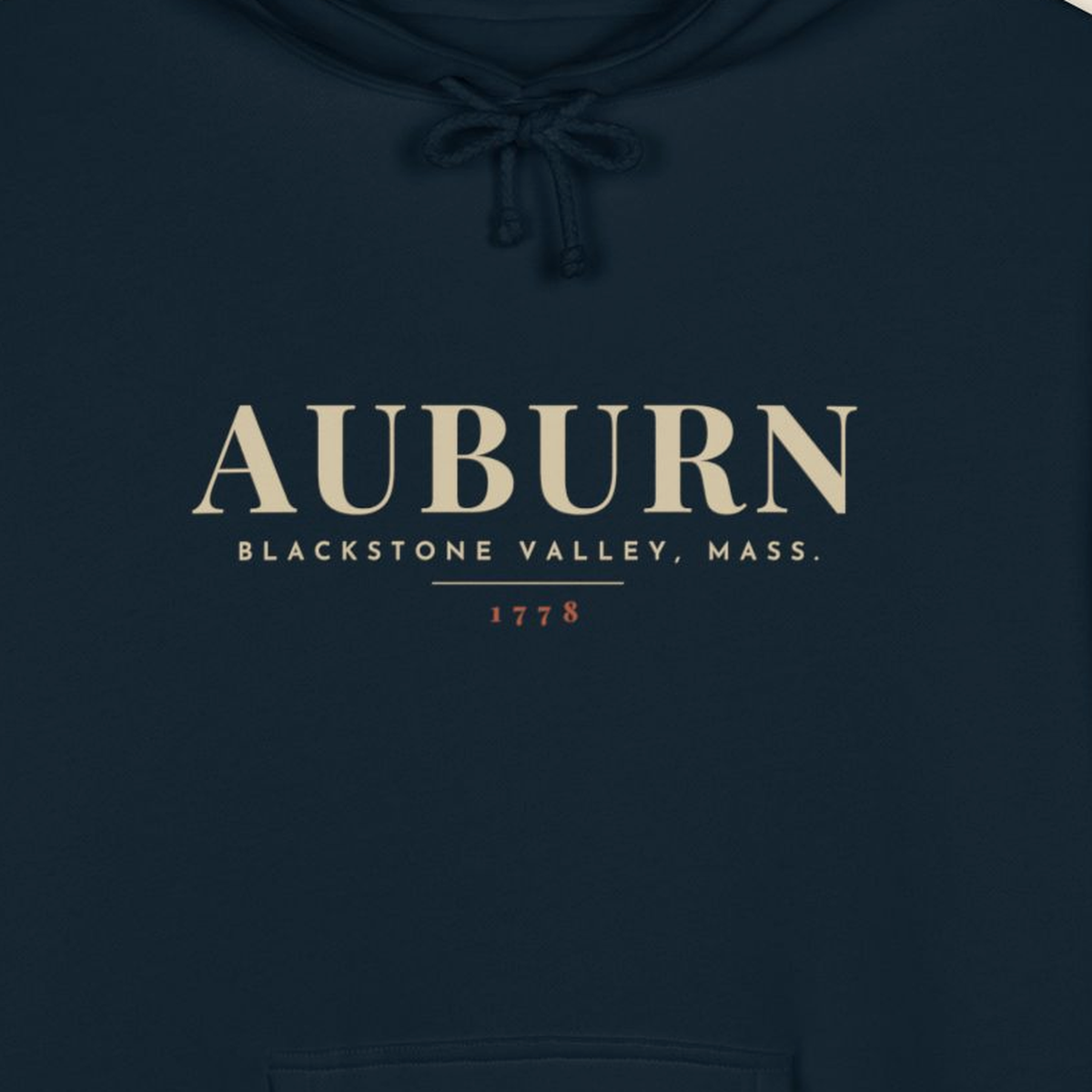 Auburn River Map Hoodie