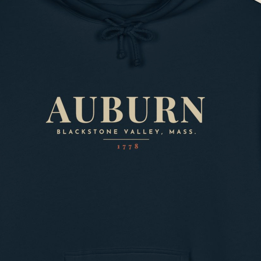 Auburn River Map Hoodie