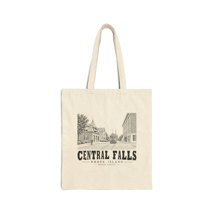 Central Falls Broad Street Heavy Canvas Tote in Natural — front view