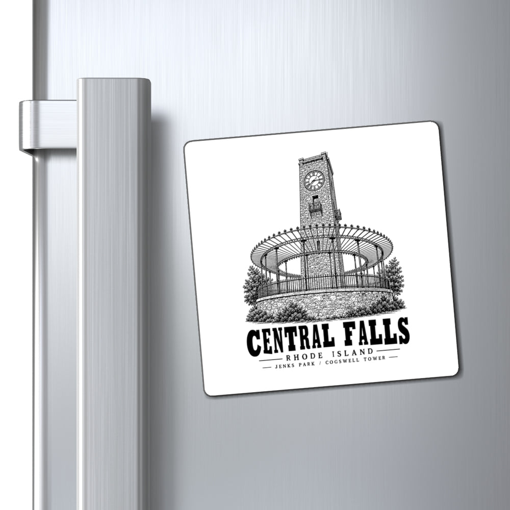 Central Falls Jenks Park / Cogswell Tower 4 in Magnet in White — context view