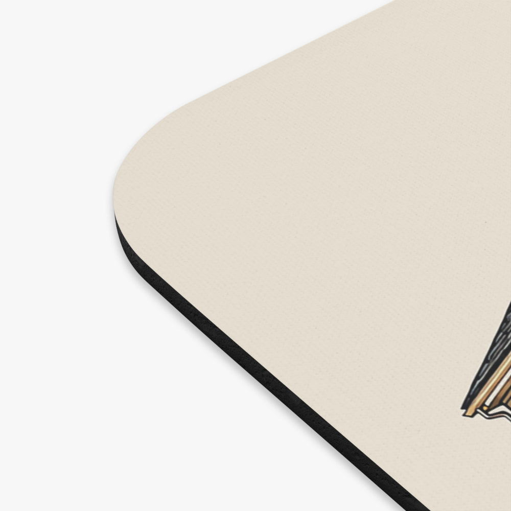Douglas E. N. Jenckes Store mouse pad mockup showing the full illustrated print