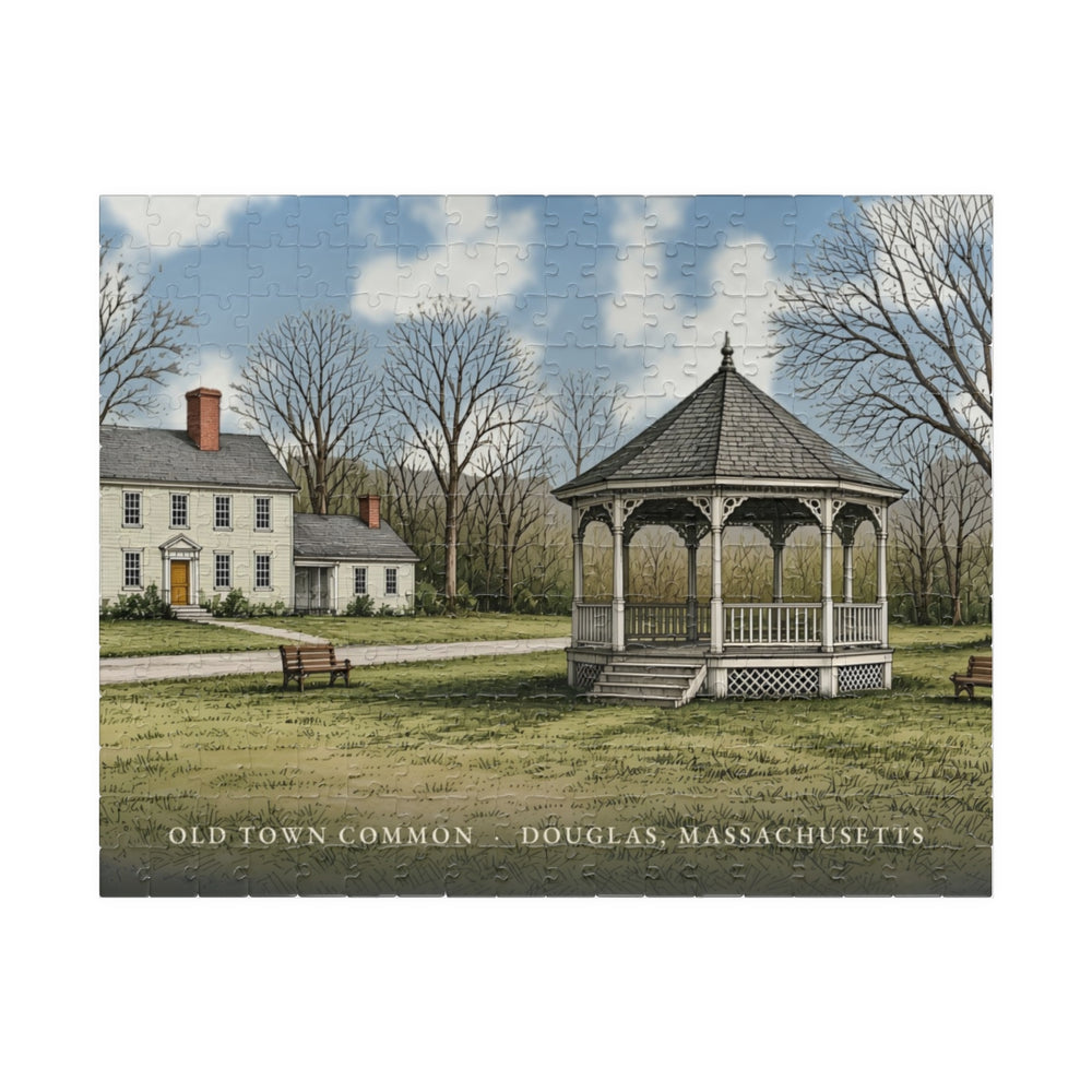 Douglas Old Town Common 252-Piece Jigsaw Puzzle - assembled