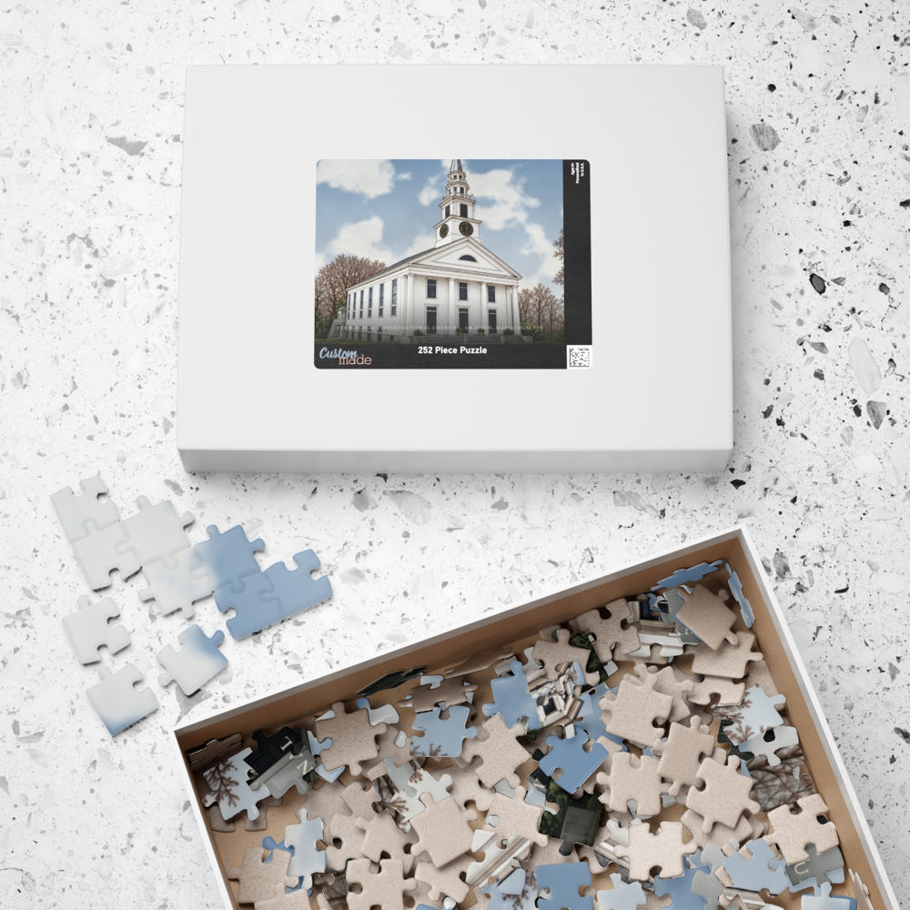 Grafton Evangelical Congregational Church 252-Piece Jigsaw Puzzle - box lid