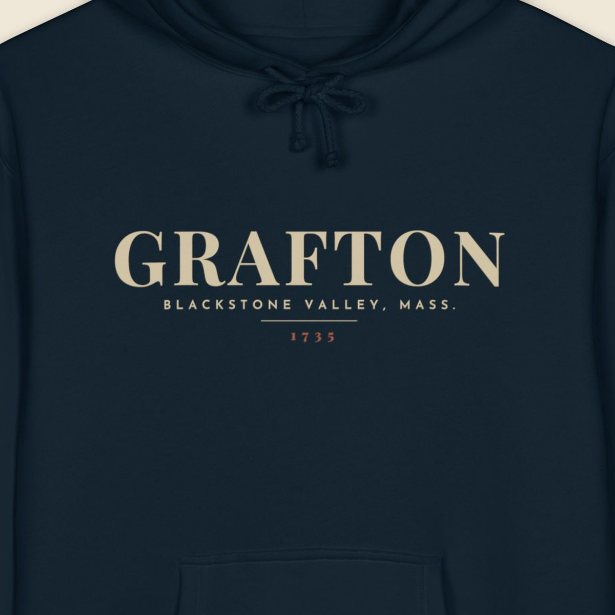 Grafton River Map Hoodie