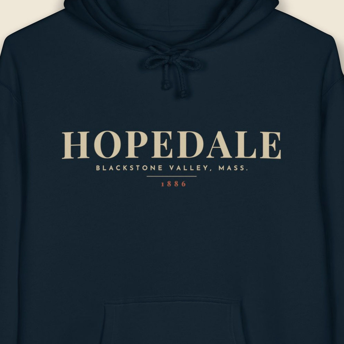 Hopedale River Map Hoodie