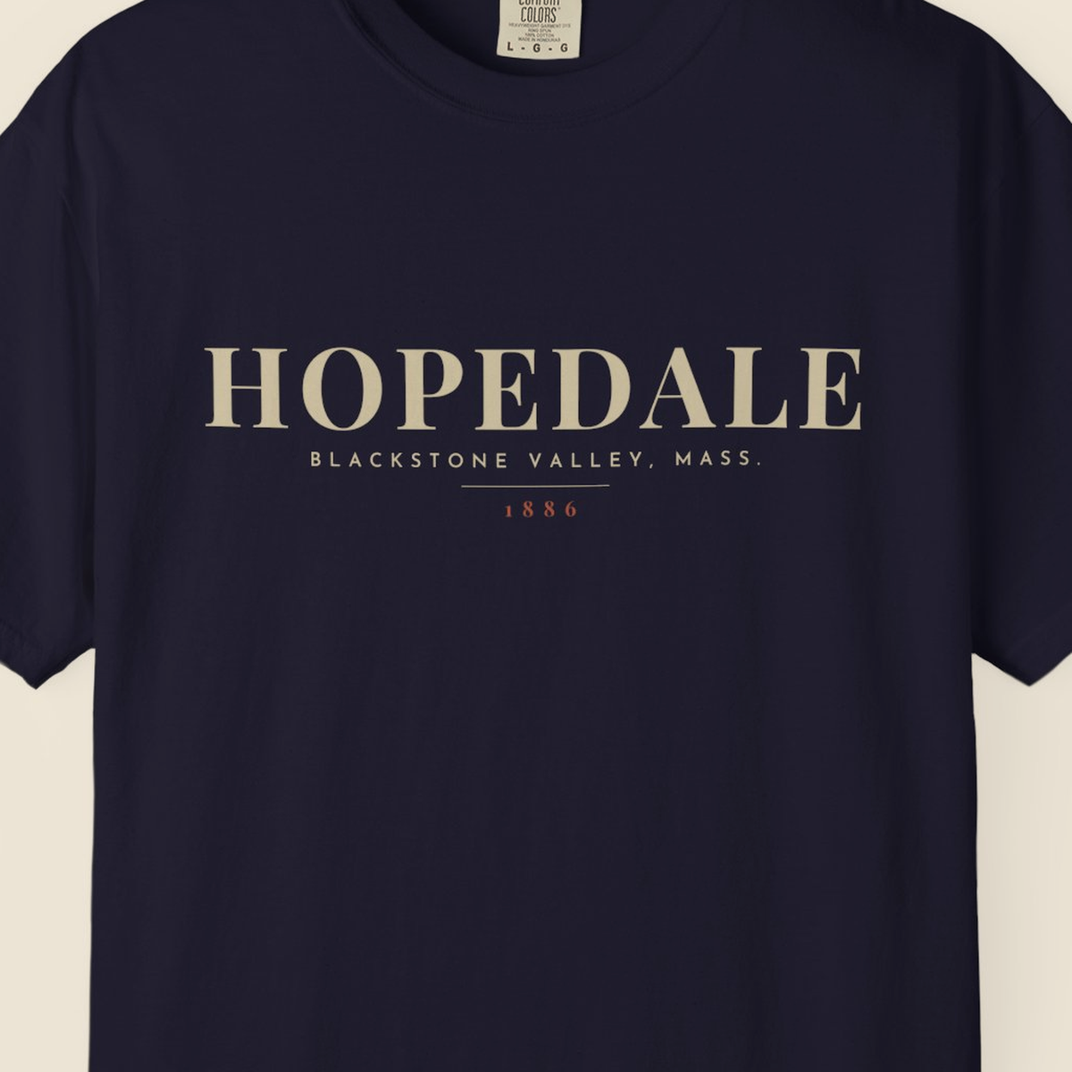Hopedale River Map Tee