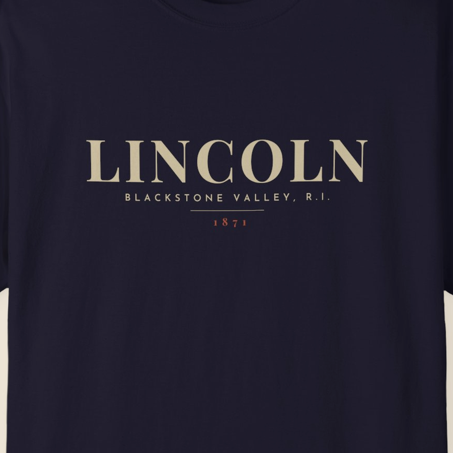 Lincoln River Map Tee