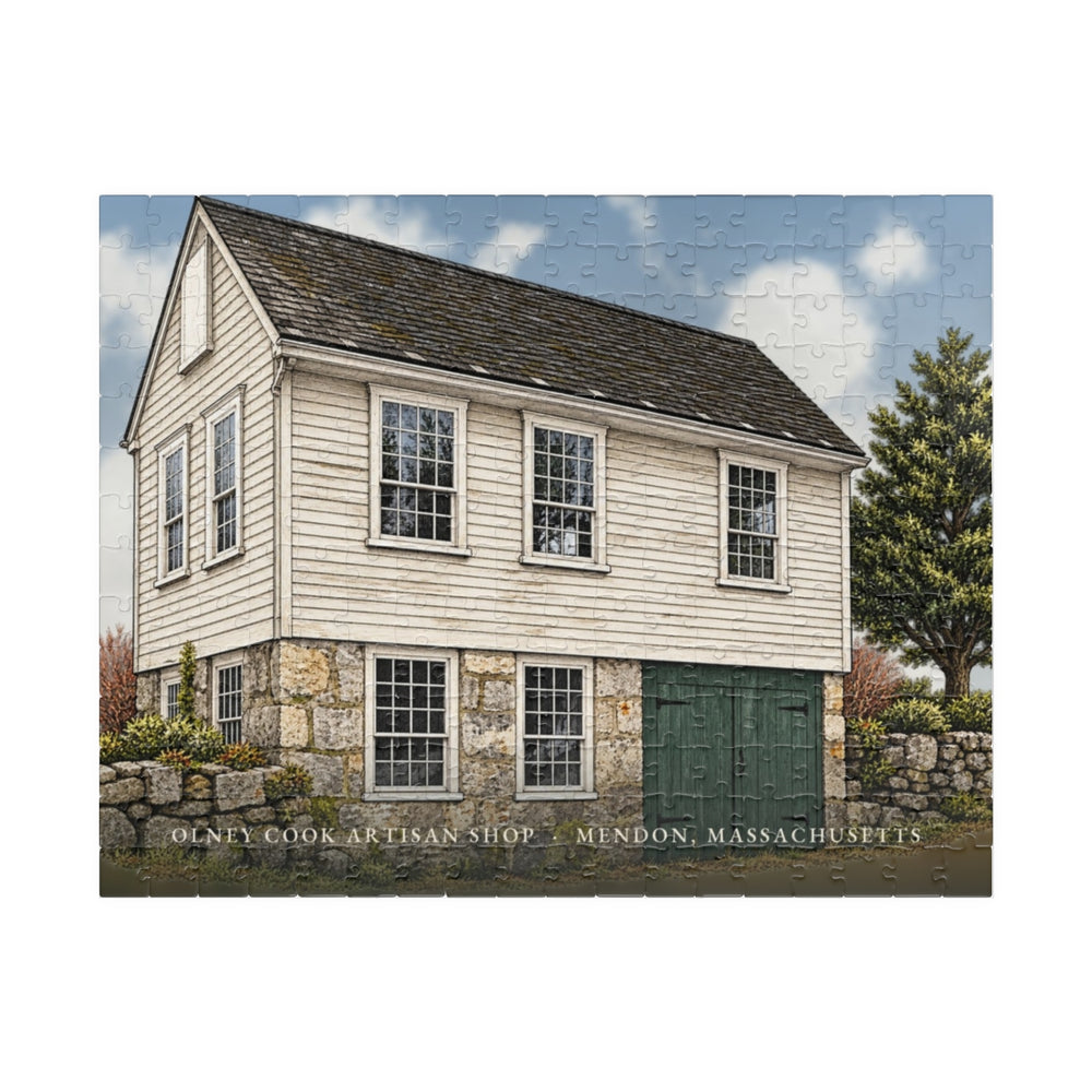 Mendon Olney Cook Artisan Shop 252-Piece Jigsaw Puzzle - assembled