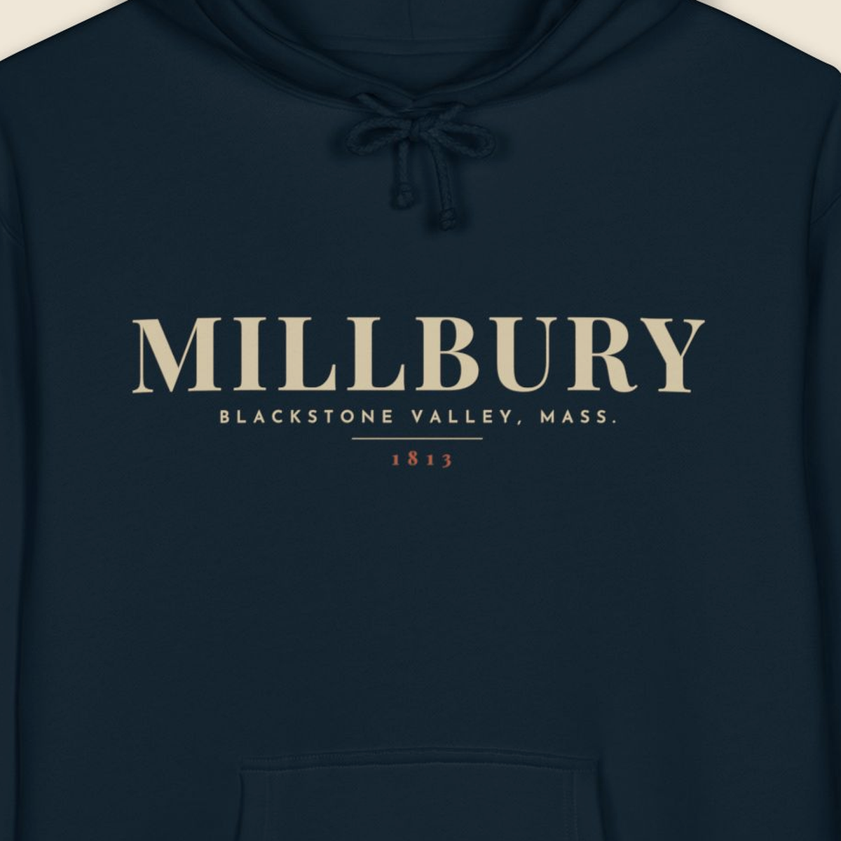 Millbury River Map Hoodie