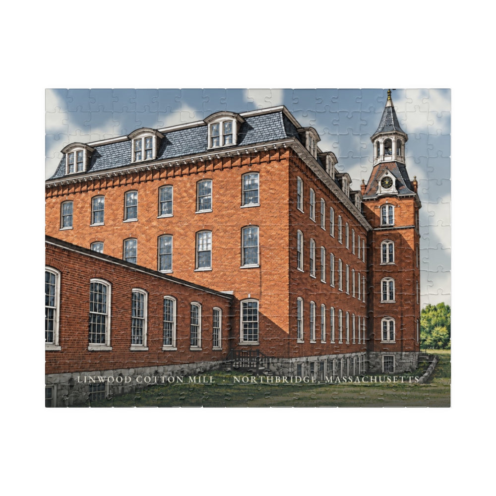 Northbridge Linwood Cotton Mill 252-Piece Jigsaw Puzzle - assembled