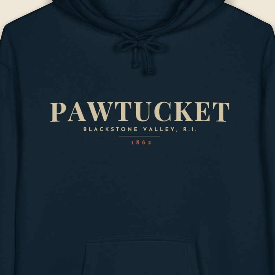 Pawtucket River Map Hoodie