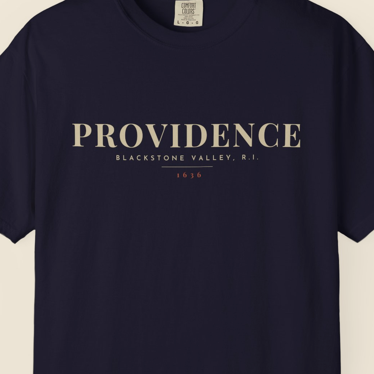 Providence River Map Tee