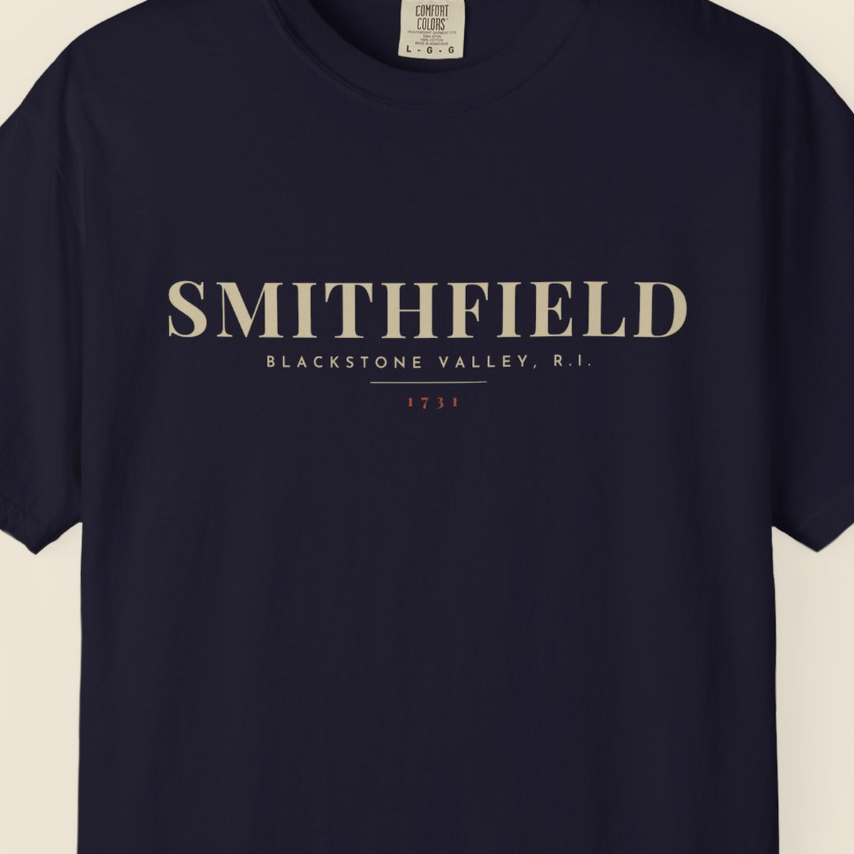 Smithfield River Map Tee