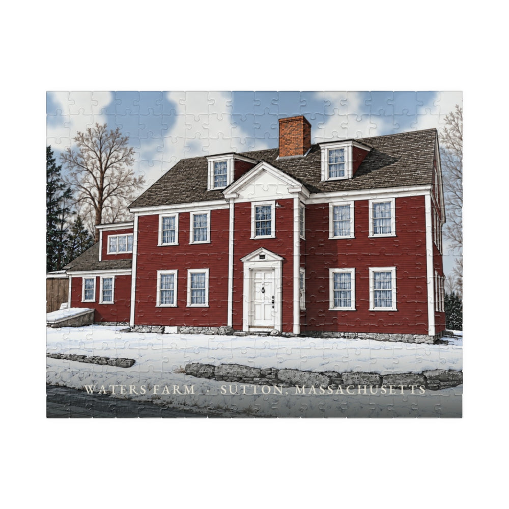 Sutton Waters Farm 252-Piece Jigsaw Puzzle - assembled