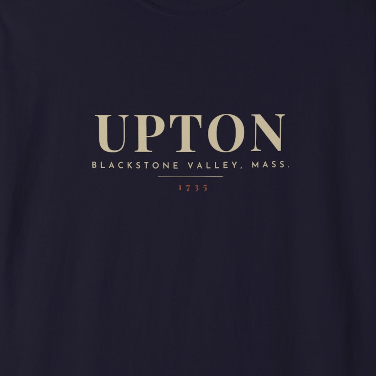 Upton River Map Tee