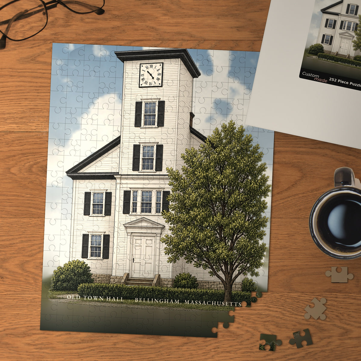 Bellingham Old Town Hall 252-Piece Jigsaw Puzzle