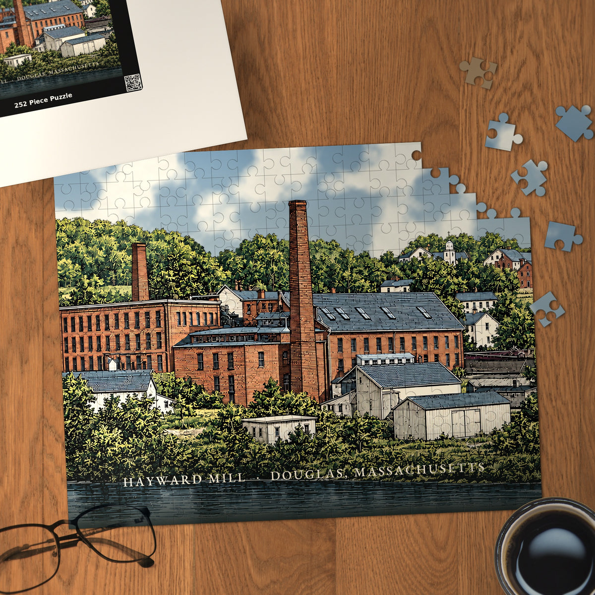 Douglas Hayward Mill 252-Piece Jigsaw Puzzle