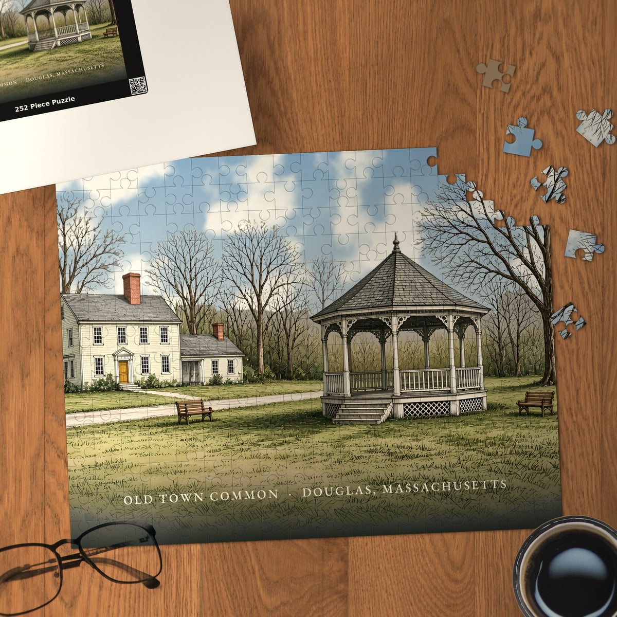 Douglas Old Town Common 252-Piece Jigsaw Puzzle