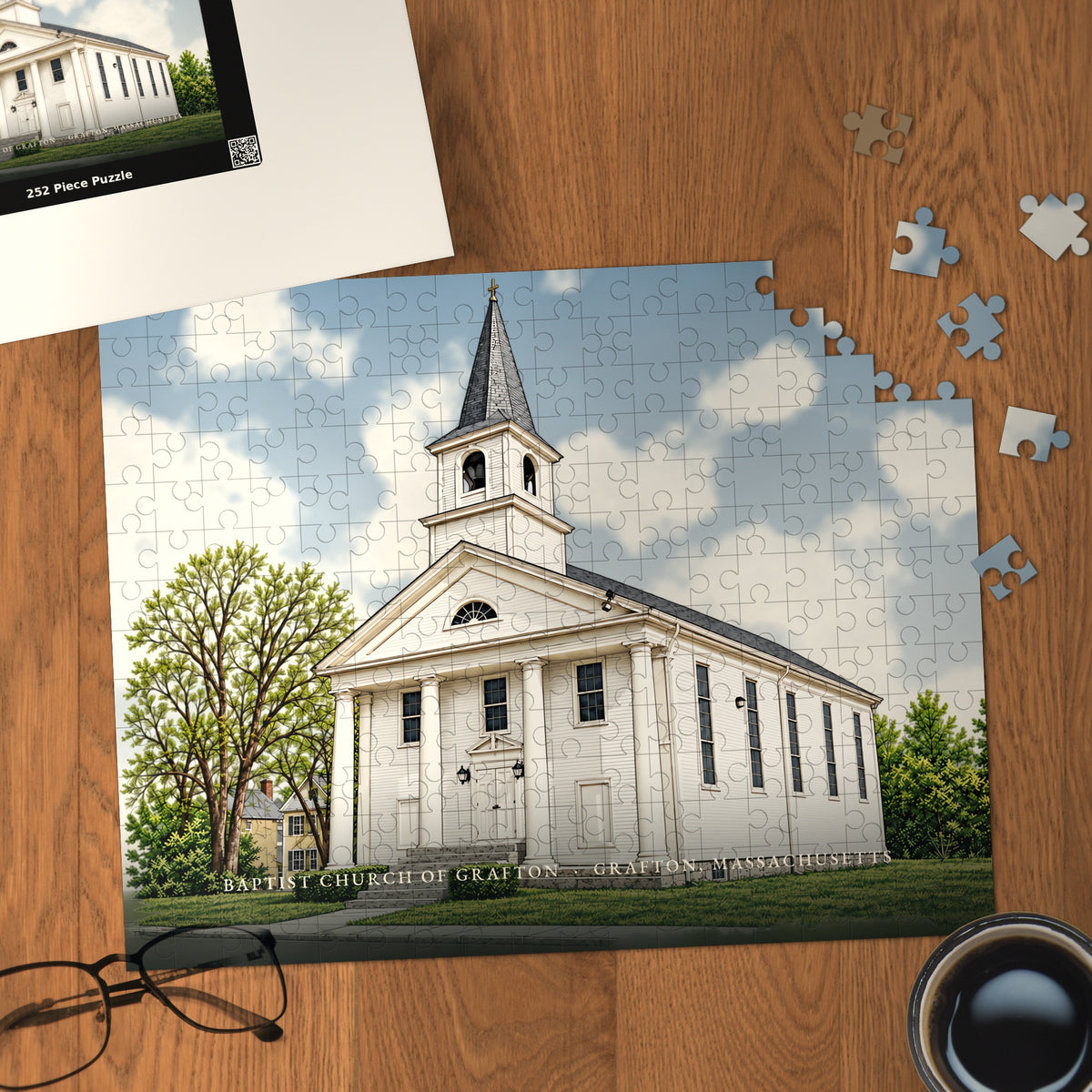 Grafton Baptist Church of Grafton 252-Piece Jigsaw Puzzle