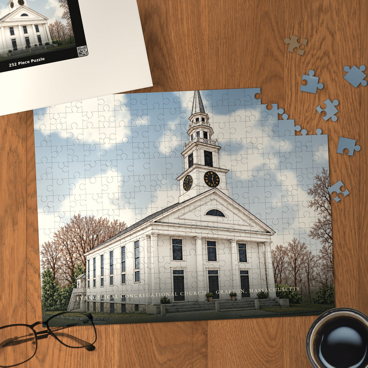 Grafton Evangelical Congregational Church 252-Piece Jigsaw Puzzle